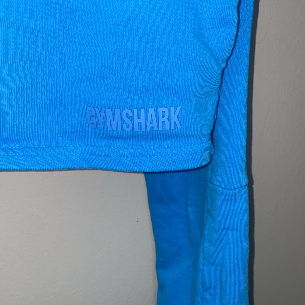 🎱Cropped royal blue Gymshark hoodie! - Picture 2 of 8